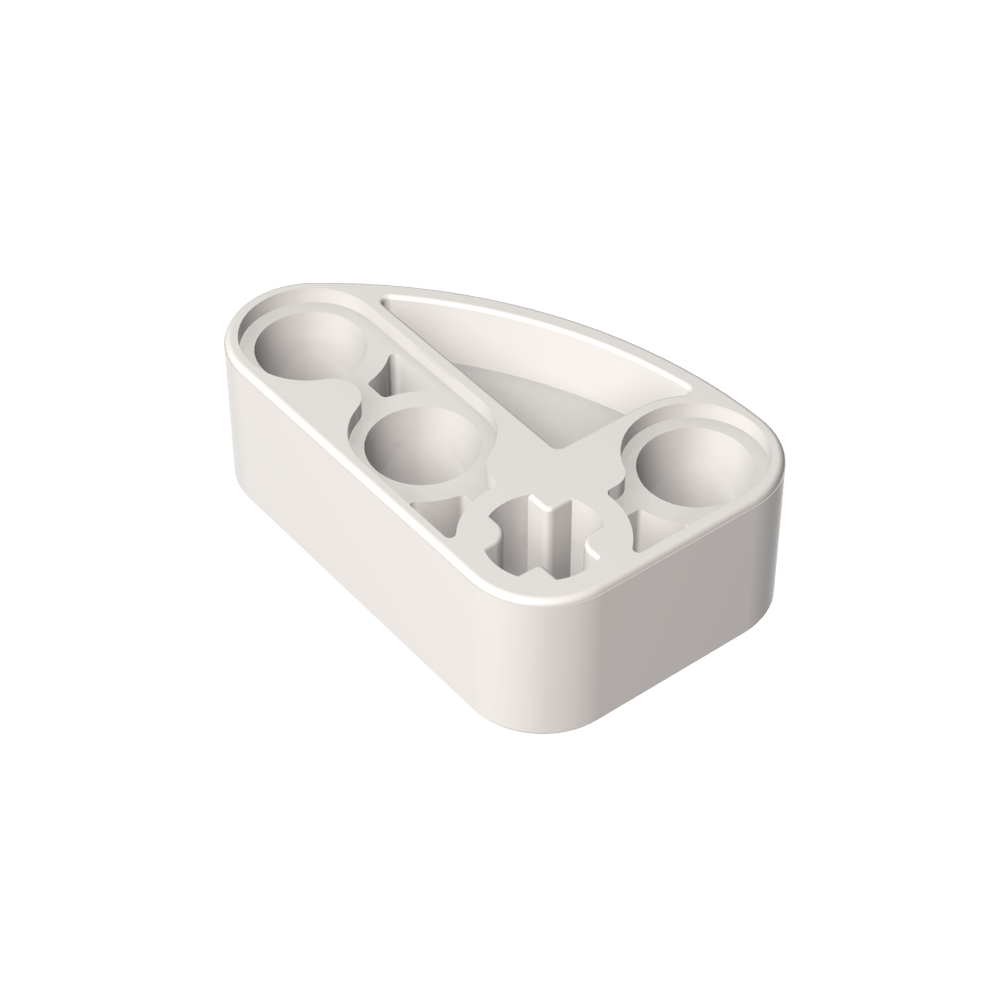 Moc Technic Beam 2x3 a forma di L con quarti ellisse blocchi spessi parti compatibili 71708 blocchi di costruzione fai da te mattoni giocattoli per bambini: Luce Blu