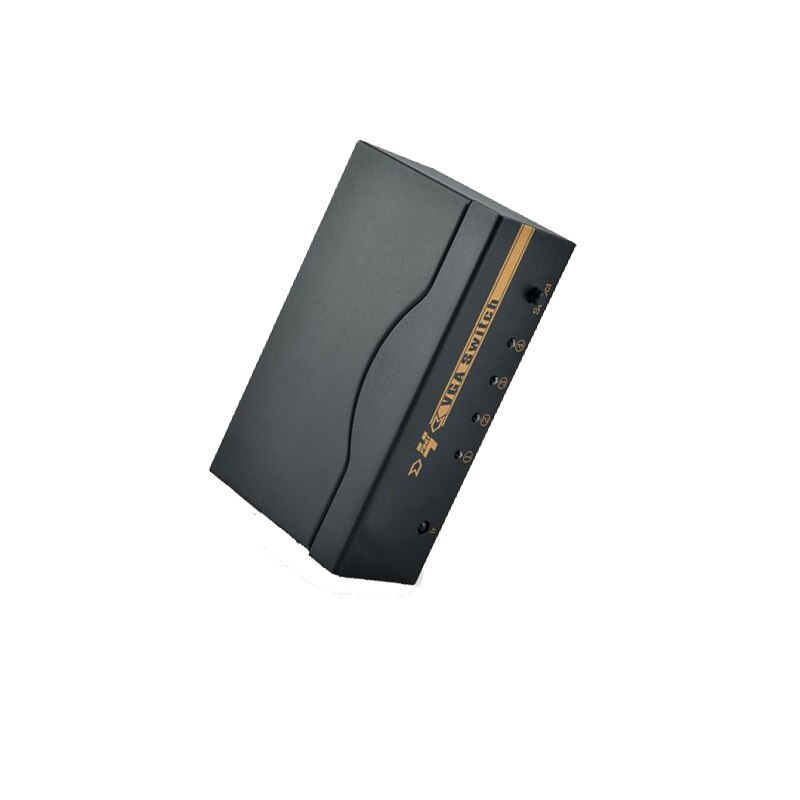 4 Port VGA Switch Box 4 In 1 Out HD Video Computer Display Conversion Sharer With Remote Control Switcher