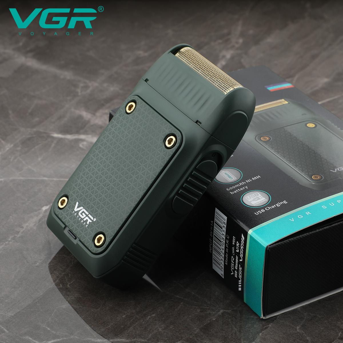 VGR tondeuse tondeuse à barbe pour hommes rasoir electrique homme rasoir rasoir homme Rasoir électrique Rasoir Portable Machine à raser Mini Tondeuse à barbe Le rasoir Réciproque Rasoir pour hommes V-353