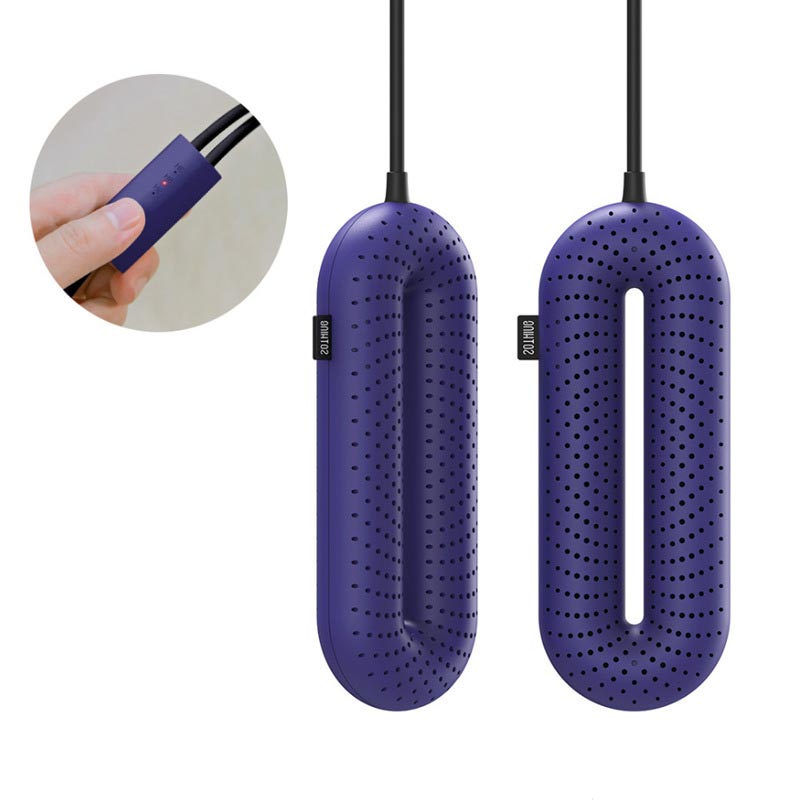 Schuh Trockner Stiefel Trockner Auto Elektrische Tragbare Heizung Elektrik Schuhe Trockner Für Schuhe USB Schuhe Trocknen Fuß Heizungen Für Füße hause: Violett zeitliche Koordinierung / EU