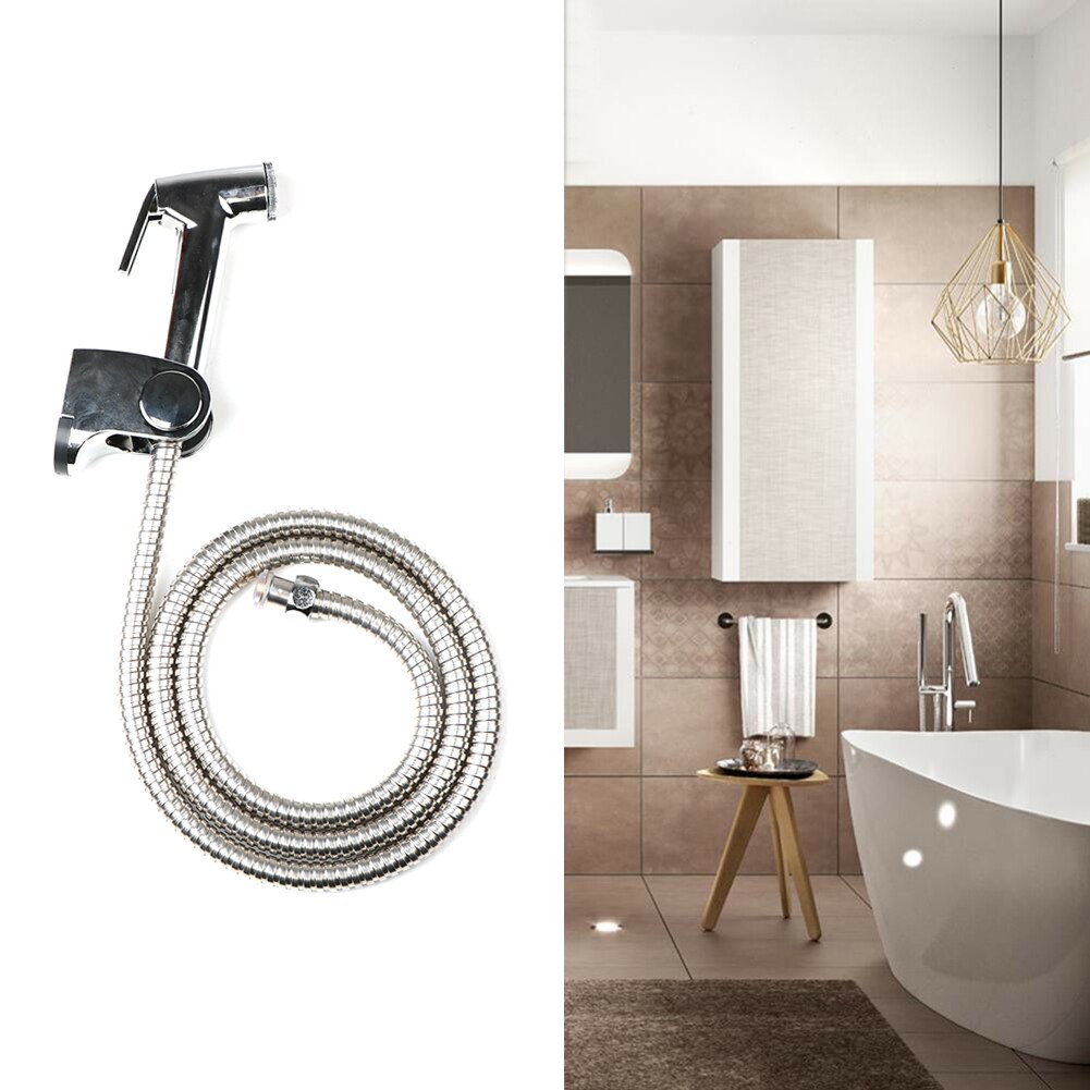 Rvs Wc Bidet Tap Set Handheld Douche Badkamer Sproeier Hygiënische Douche Spuitpistool voor Badkamer Bidet Kraan
