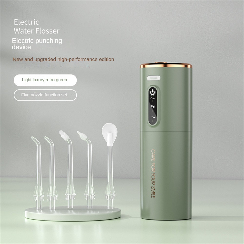 Xiaomi Munddusche Tragbare IPX7 Wasserdichte Wiederaufladbare Dental Wasser Flosser 3 Modi Zahnreiniger 280 ML Dental Wasser Jet: Mehrfarben