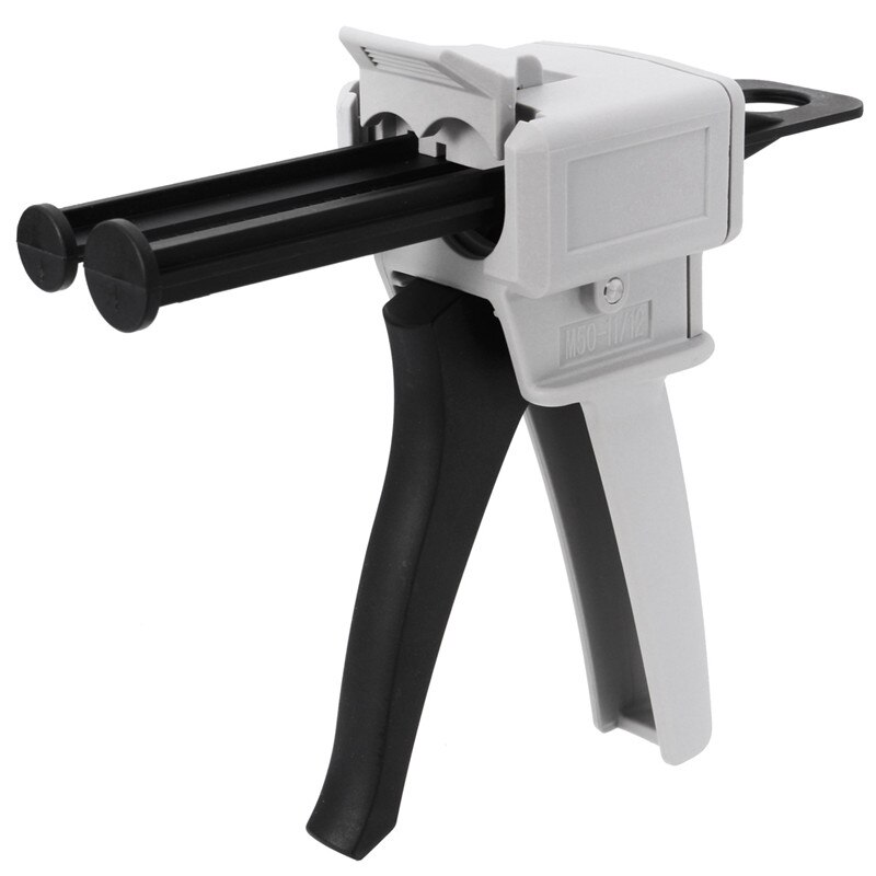 Lijm Guns 50Ml Twee Component Ab Epoxy Kit Lijm Applicator Lijm Adhensive Squeeze Gemengde 1:1and 2:1 Manual Guns Dispenser