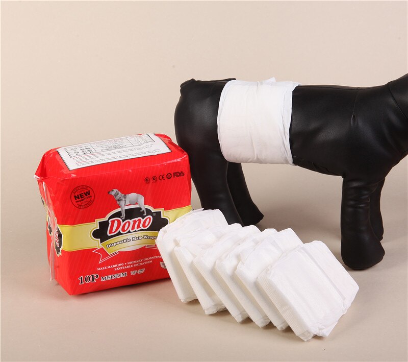 Dog DiaperFemale/male Comfortable Super One-Time Leak-Proof Pad Absorbent Safe et Diapers Price Concessions Pet Supplie