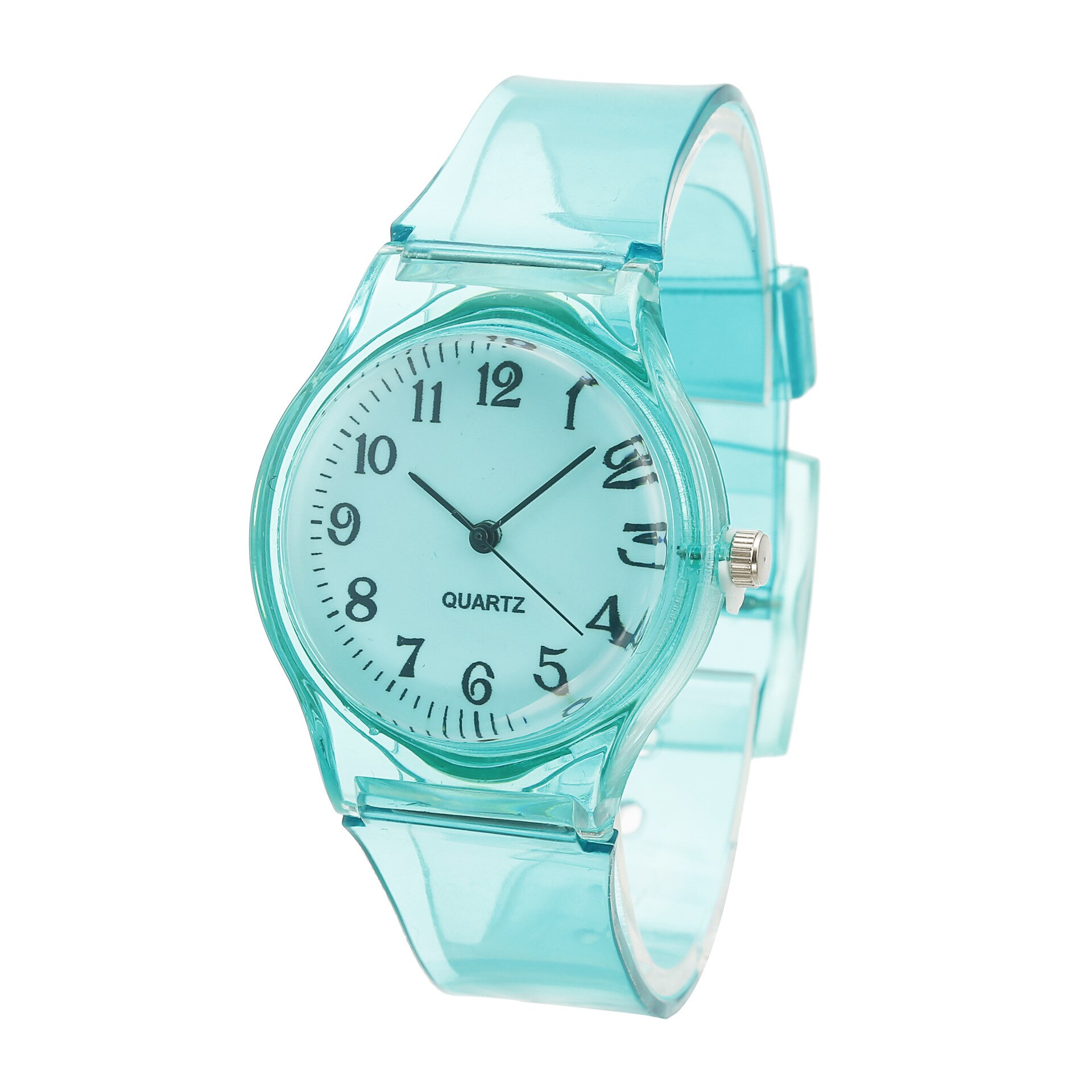 Horloges Numbers Transparante Rubber Transparant Clear Goedkope Rubber Horloges