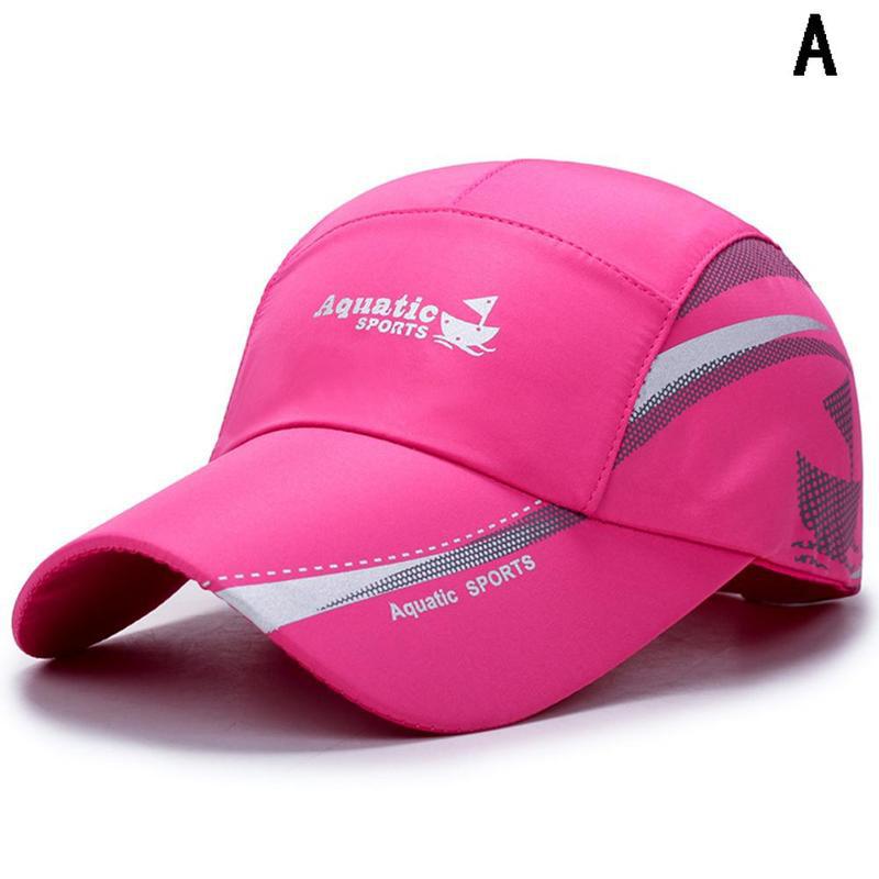 6 farver unisex fiskeri hat ensfarvet multifunktion justerbar sports solskærm cap unisex fiskeri baseball hat til kvinder mænd: -en