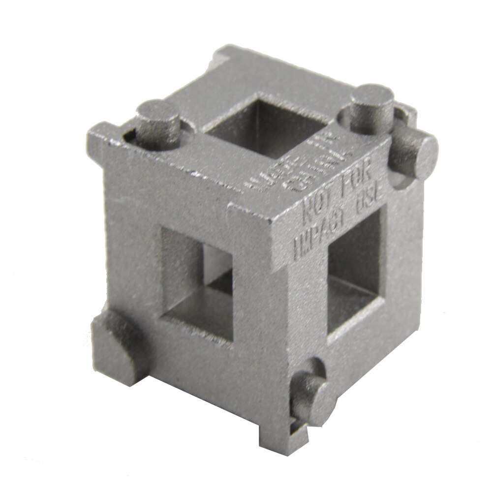 3/8" Dr. Disc Brake Piston Spreader Tool Universal Vehicle Rear Drive Wind Back Cube Calliper Adaptor