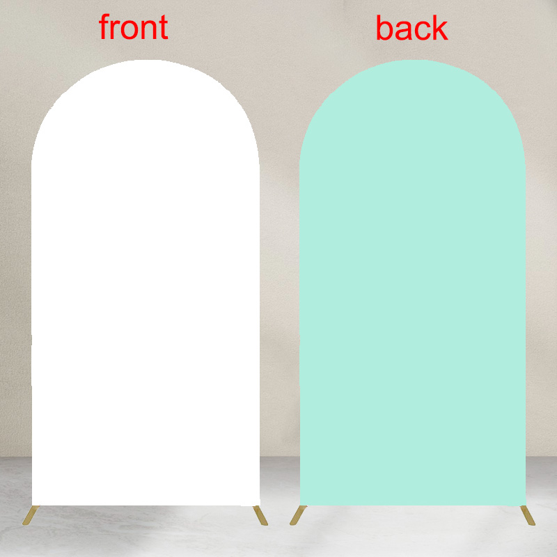 Double Sided Arch Backdrop Cover available in 15 colors Suitable for 4 different arch backdrop stands Made of elastic fabric: army green