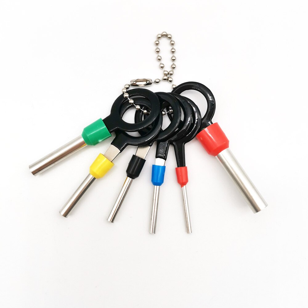 3/6/8pcs Car Terminal Removal Tool Ejector Kit Pin Extractor Kit Automotive Wire Crimp Connector Pin Puller Repair Tools
