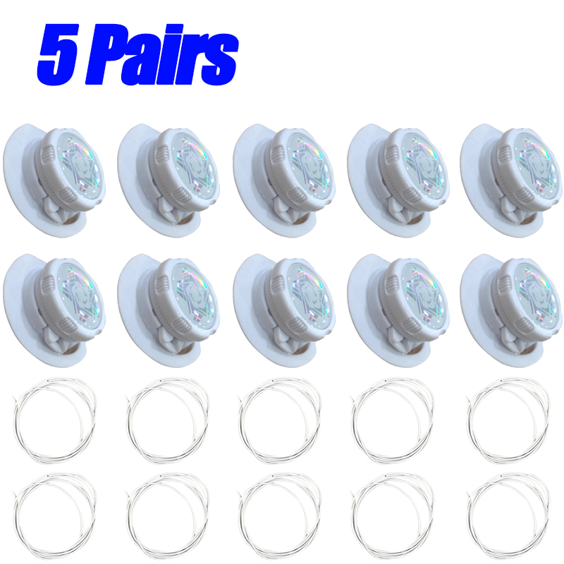 5 paar Metalen Draad Swivel Automatische Gesp Touw Sneaker Schoenveters Voor Kinderen & Volwassen Geen Stropdas Veters Quick Lock Shoestrings Sneakers: Chocolade