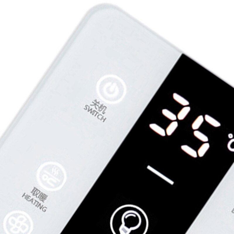 Multifunction Smart Press Yuba Switch Socket 6 Gang Bathroom Universal Waterproof Smart Press Sn 86X86mm