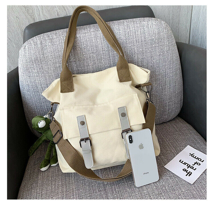 Dames crossbody messenger schoudertas canvas tas dames handtas