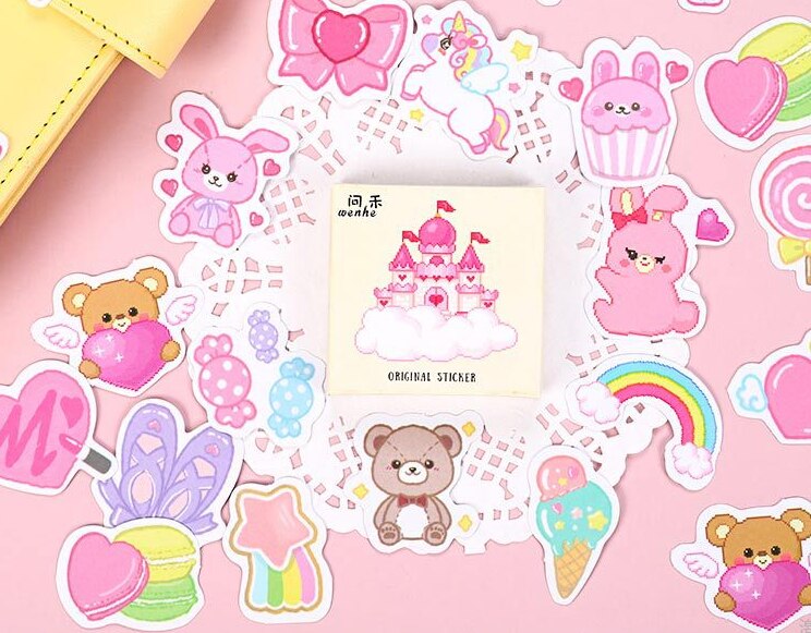 Arpaper Scrapbook Zubehör Stickers 80 Stück,Laser Journaling Sticker PET Scrapbooking Zubehör Glitzer Harz Set Scrapbooking Sticker Aufkleber (Schmuck) Deko für Hochzeit,Fotoalbum,Kalender