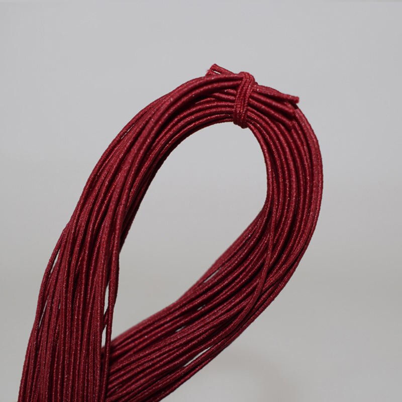 25 meter/parti elastisk stræksnor gummitov nylon gør-det-selv armbånd perler strenge hårstrimler tilbehør: 8