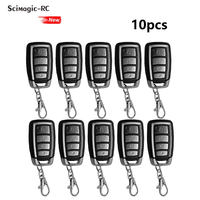 Radio Frequency Remote Control 433MHz Electric Door Garage Door Remote Control Remote Key Controller Copy 433.92MHz Fixed Learni: Pink