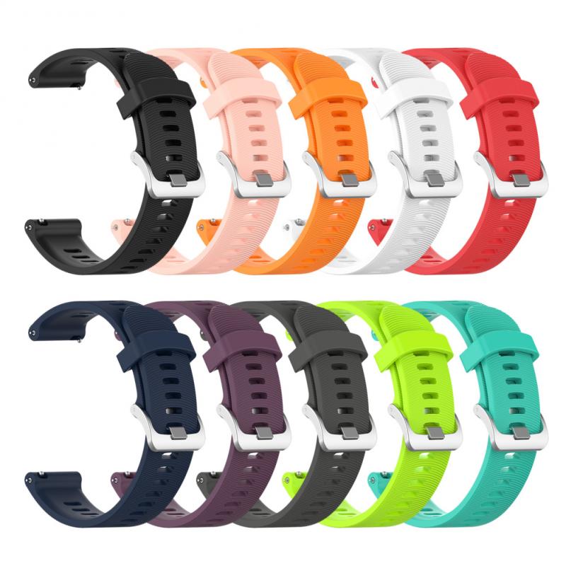 Silicone Band Wrist Strap For Garmin Vivoactive 3 Forerunner 645 Replacement Watchband For Garmin Vivoactive 3 Wristband