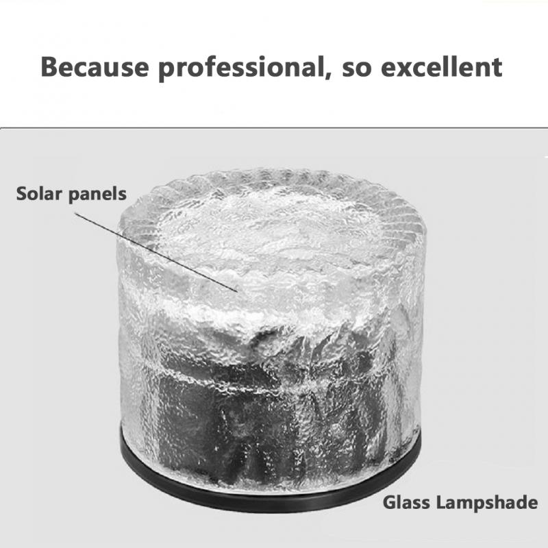 2020 novo 3 pçs passo da escada cubo de luz solar led ao ar livre lâmpada jardim à prova dwaterproof água tijolo gelo luzes parede subterrânea iluminação embutida