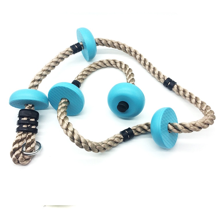 LK-90 Children's Plastic Knot Climbing Rope 2m PP 80kg Loading Safty Rope Outdoor Sports Playground Equipment