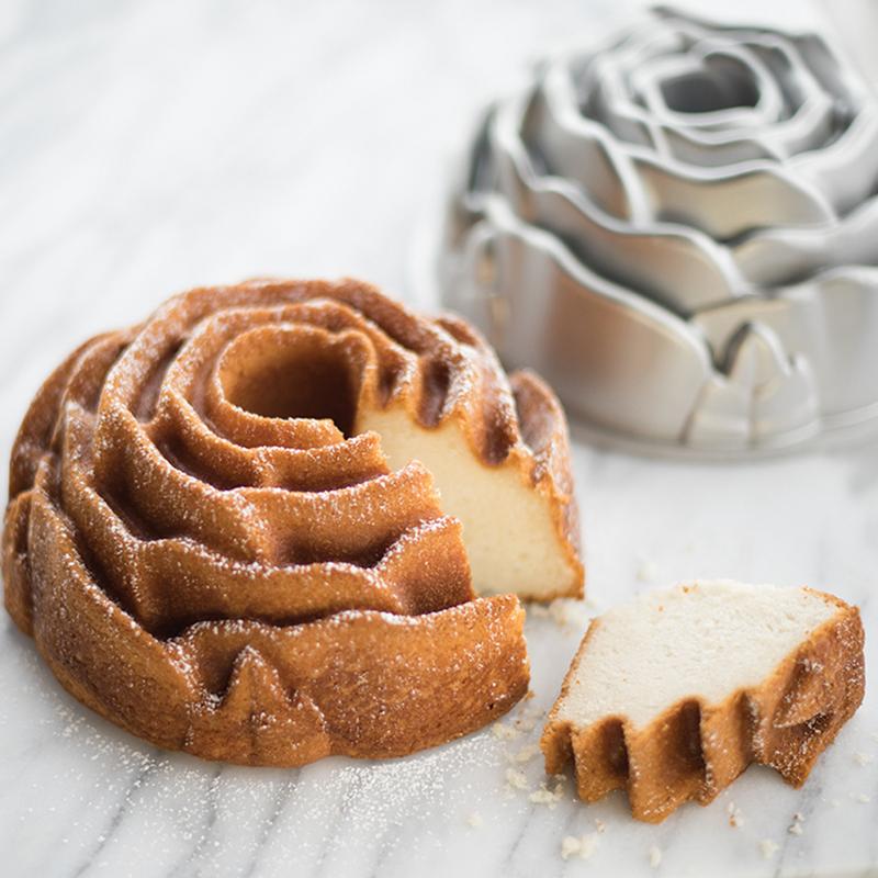 HKML Aluminium Druckguss Schwere Kuchen Pfanne nicht Stock Kuchen bilden Metall DIY Küche Liefert Backformen 6 Formen