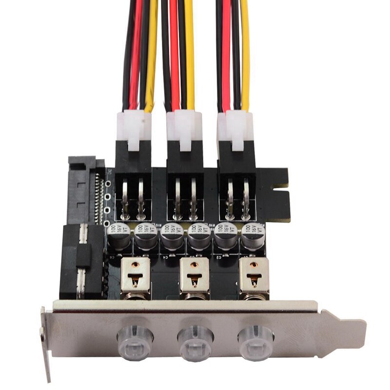 Hdd power control switch harddisk switcher 15- pin sata selector til pc desktop