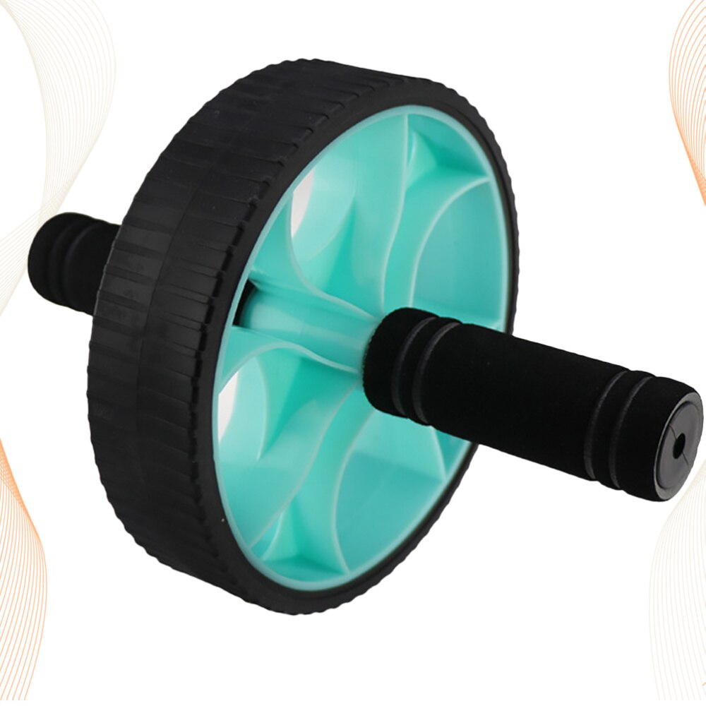1PC Ab Roller Abdominal Exercise Ab Wheel Roller Fitness Training Equipment Workout Tool for Home Sport Unisex (Blue)