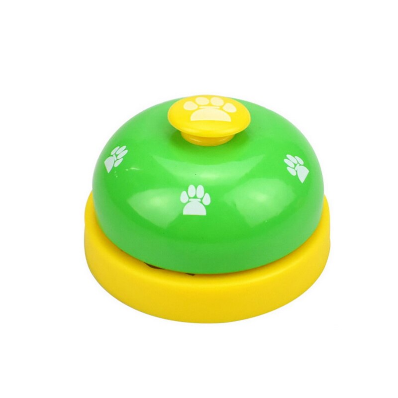 Kæledyr ringeklokke legetøj til hund interaktiv kæledyrstræning klokke legetøj kat killing hvalpefoder påmindelse fodring ringetone