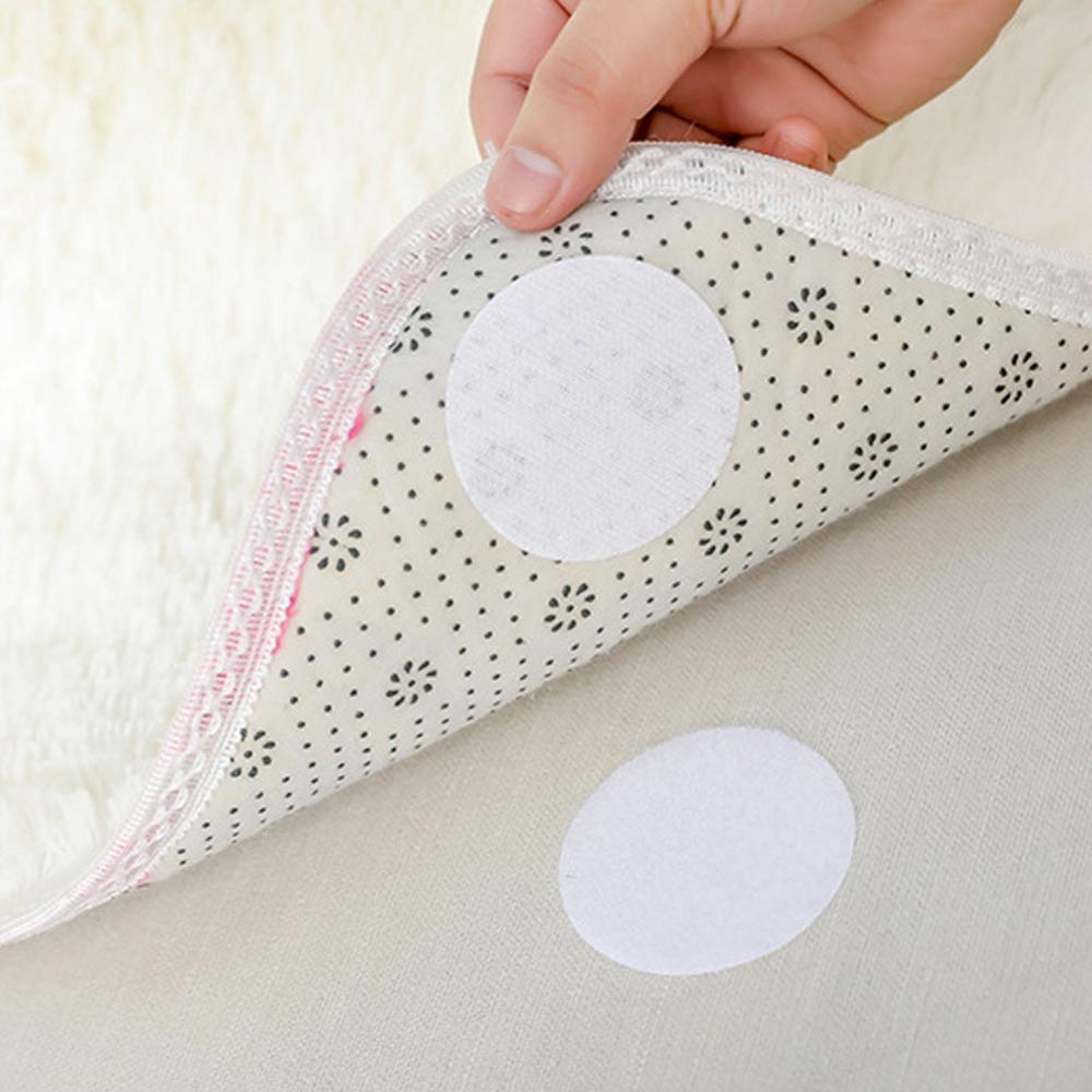 5Pcs/Set Sheet Cover Mattress Blankets Fixed Grippers Double-sided Adhesive Non-slip Grippers Retainer for Sheet Sofa