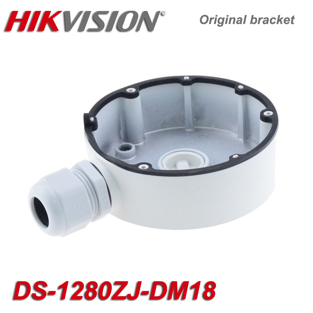 Original hikvision beslag samledåse ds -1280zj-dm18 monteringsbeslag til ds -2 cd 2143 g 0- i ds -2 cd 2145 fwd-i ds -2 cd 2183 g 0- i