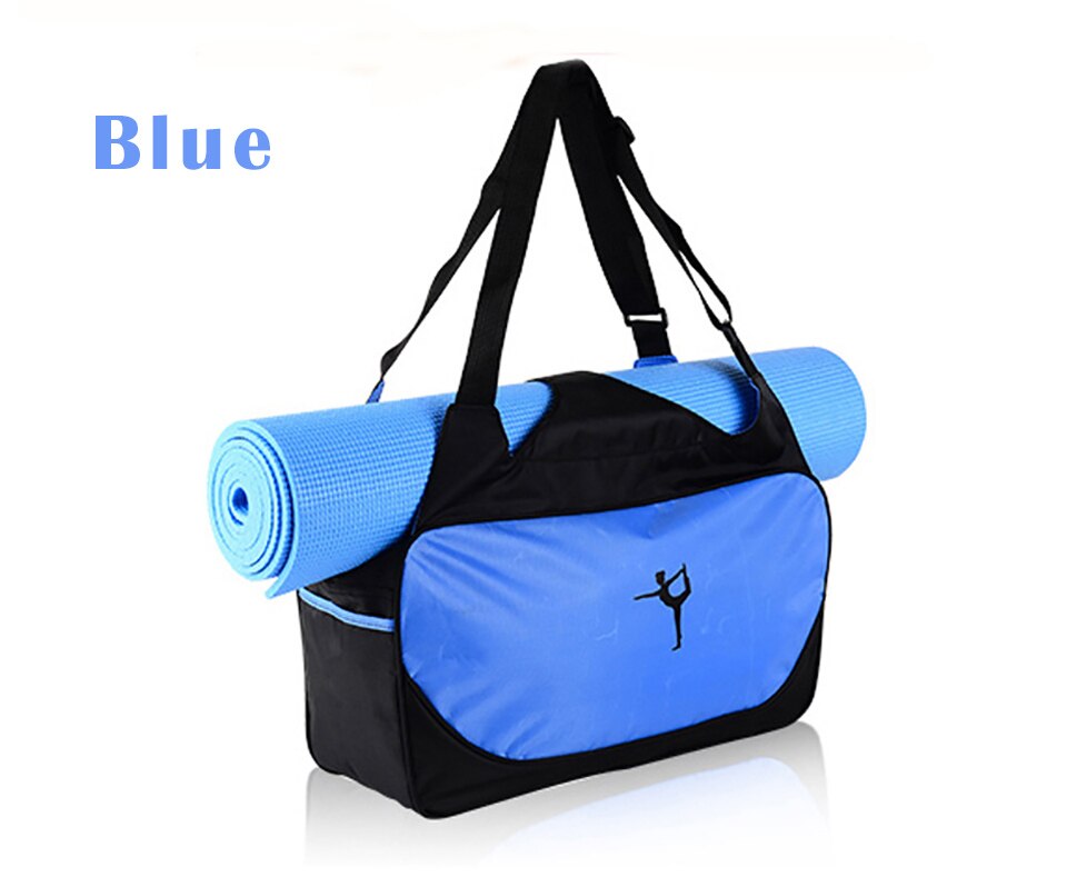 Multifunktionale Wasserdichte Tasche Yoga Yoga für Fitnessstudio matt Nylon Rucksack Schulter Träger Yoga Pilates matt Tasche keine Yoga matt
