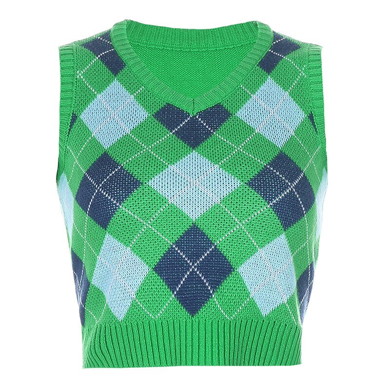 Truien voor Vrouwen Argyle Patroon Leisure Lange Mouw