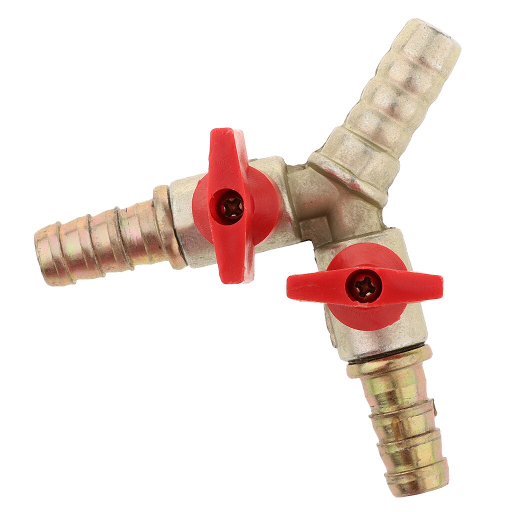 Fuel Gas Oil Valve Fitting-3 way Shut off Ball Valve Gas stove Assembly