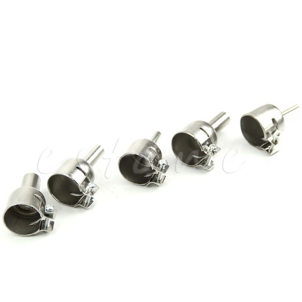 5 pièces pistolet thermique universel résistant aux buses pistolets à Air argent pour 45x24mm C15