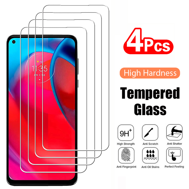 4 STUKS Gehard Glas voor Motorola Moto G13 G23 G53 G73 G22 G32 G52 G72 G82 E13 E32 E22i Rand 20 Pro 30 Neo Screen Protector Film