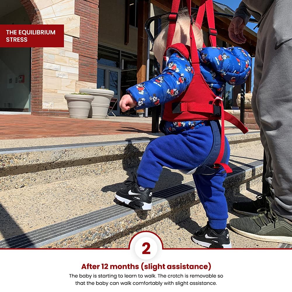 Baby Walking Harness - Handheld Kids Walker Helper - Help Baby Walk - Child Learning Walk Support Assist Trainer Tool