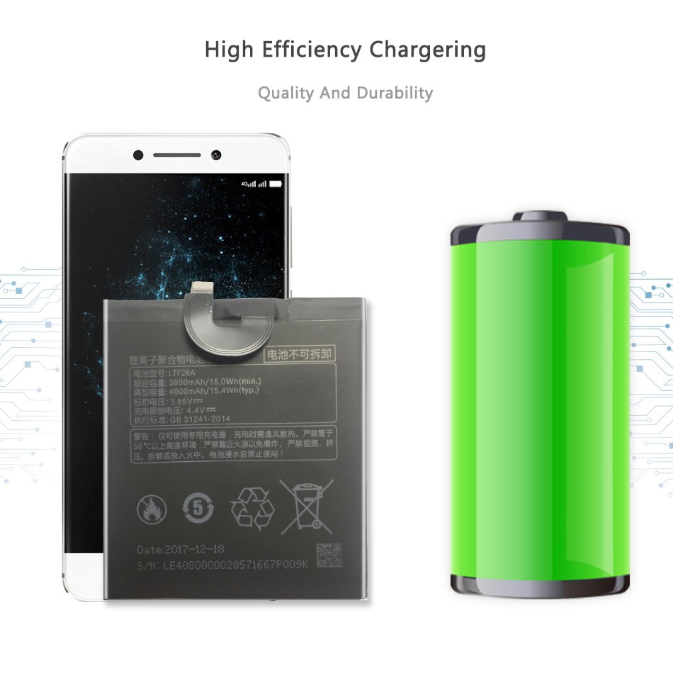 Batteria LTF23A LTF26A per LeTV LeEco Le pro 3 AI X650 5.5 pollici LEX650 LEX651 LEX652 LEX653 LEX656 LEX657 LEX720 LEX727 LEX728