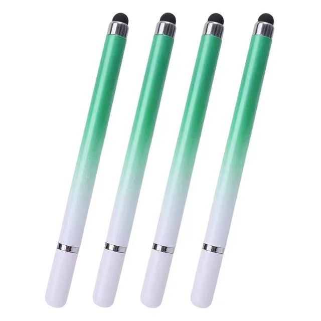 Lápiz óptico Universal 2 en 1 para tableta, lápiz capacitivo de dibujo para teléfono móvil, IPad, teléfono móvil, tableta, lápiz táctil capacitivo: YELLOW