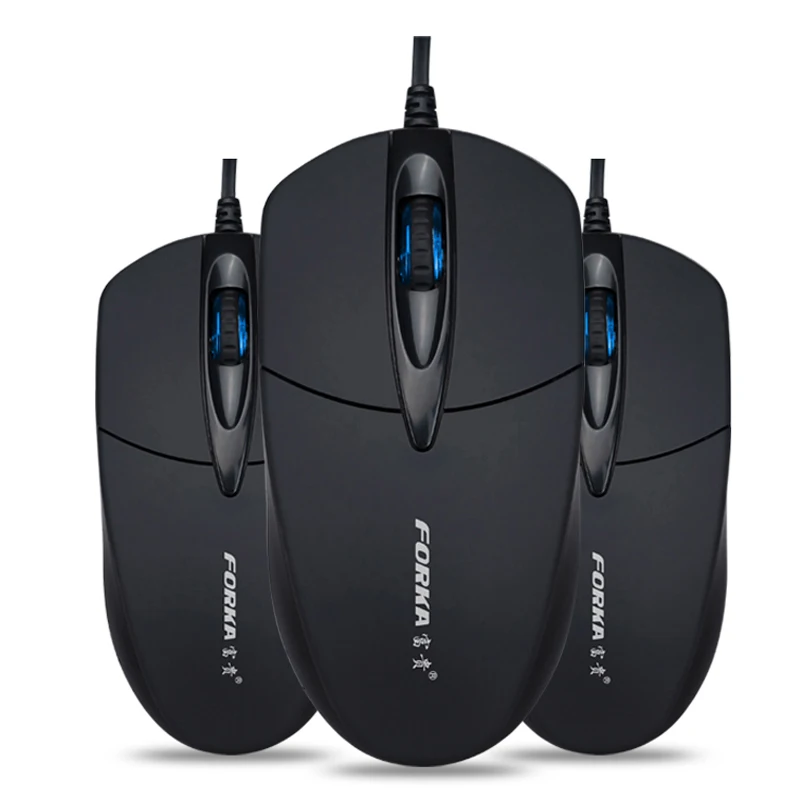 1pc Office Usb Wired Optical Gaming Mouse Ultra Slim Silent Ergonomic Computer Laptops Notebook Accessories