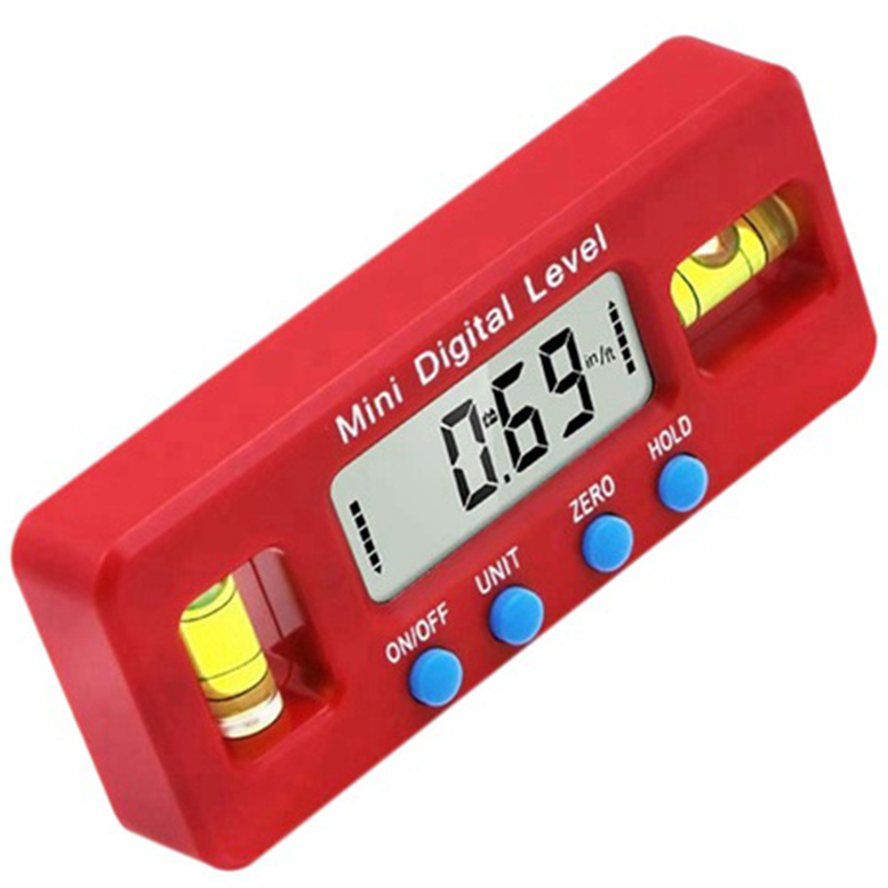 100Mm 360 Degree Mini Digital Protractor Goniometer Electronic Level With Magnetic Bottom Angle Measuring Tool