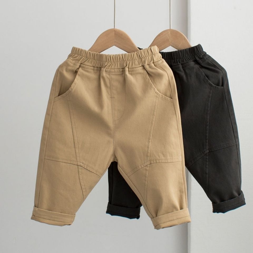 Jongens Lente En Herfst Kinderen Broek Baby Peuter Koreaanse Stijl Modieuze Herfst Kleding Broek Baby Losse Casual Broek