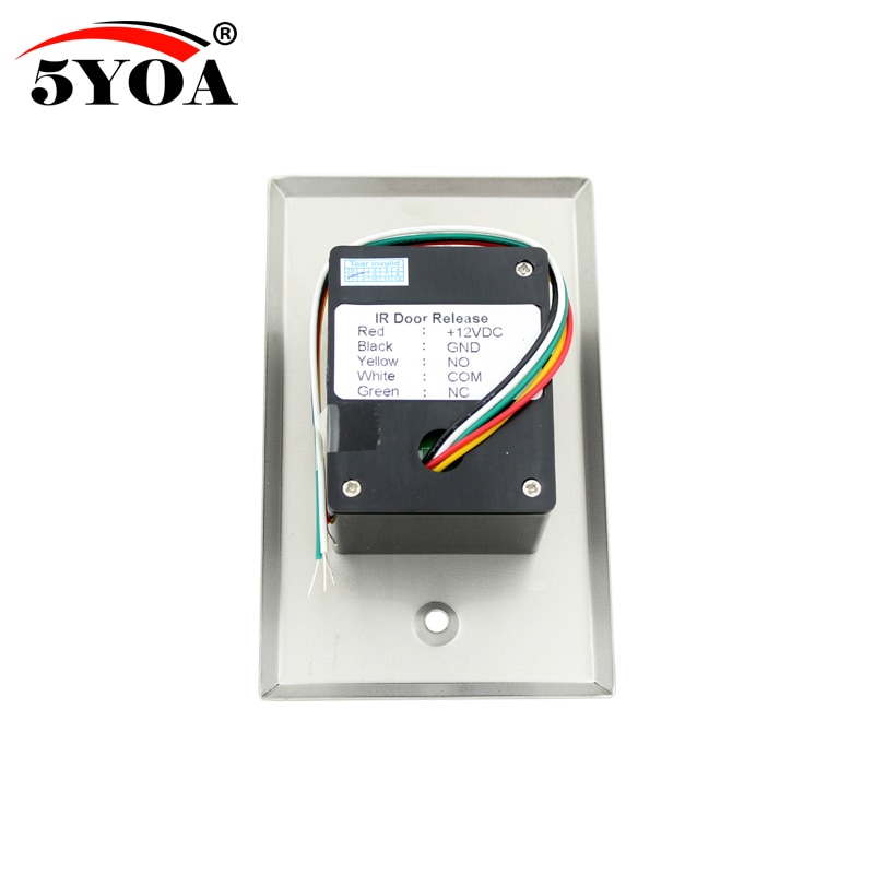 Infrared Sensor Switch No Touch Contactless Switches Door Release Exit Button with LED Indication