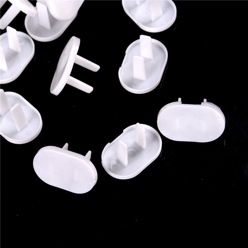 100 pz Anti Shock elettrico spine protezione coperchio presa di corrente presa elettrica bambino protezione di sicurezza per bambini due fori