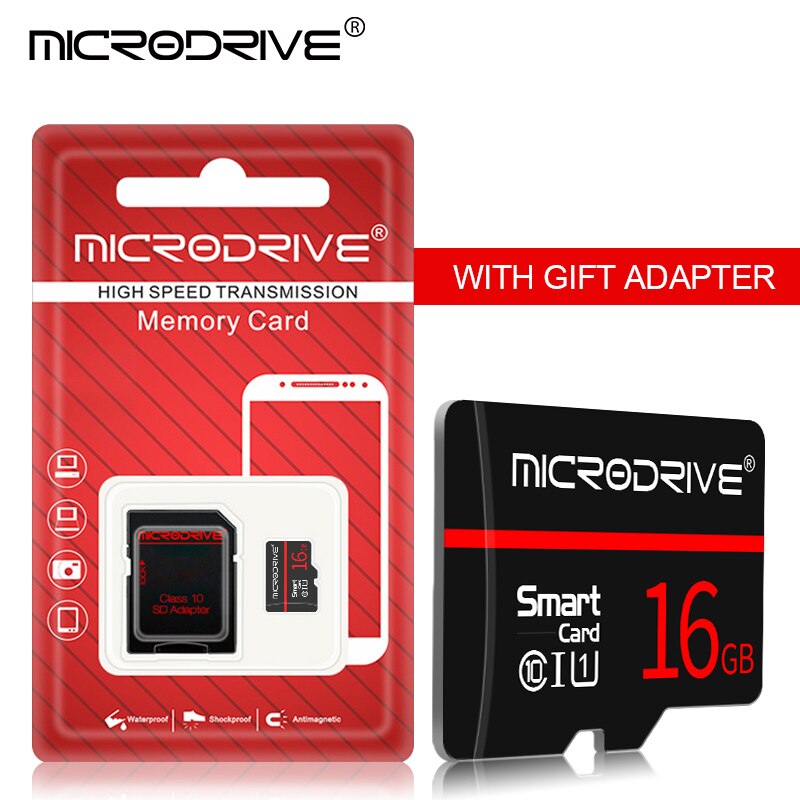 Hoge Snelheid Micro Sd Geheugenkaarten 4 Gb 8 Gb 16 Gb 32 Gb 64 Gb Cartao De Memoria 128 Gb micro Sd Flash Card Class 10: 16GB