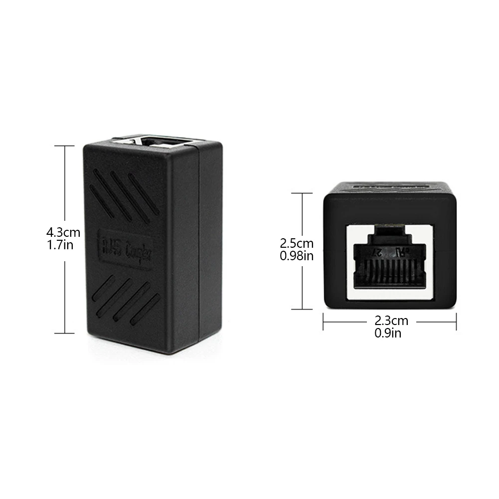 5/10/20Stck RJ45 Koppler Ethernet Kabel Koppler LAN Stecker Katze7 Katze6 Katze5e Ethernet Kabel Verlängerung Adapter buchse auf Buchse