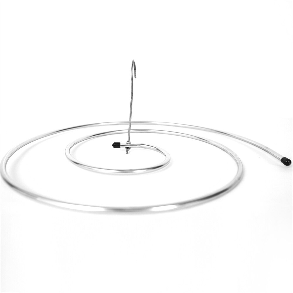 Rvs Droogrek Deken Hanger Ronde Spiraal Dekbed Lakens Draaiende Hanger Met Clips Indoor Outdoor Camping Rack