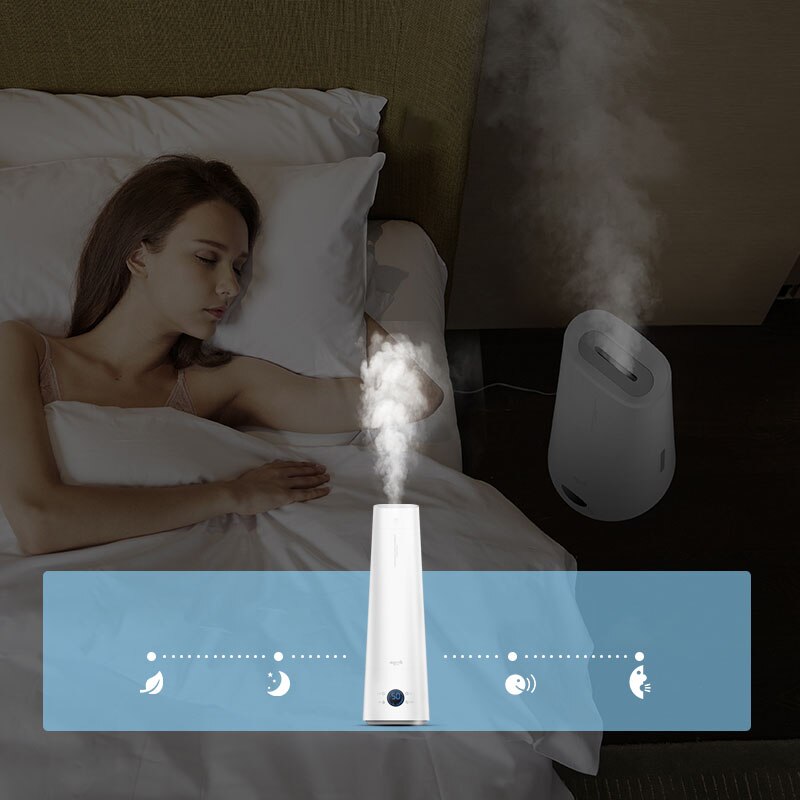 Deerma DEM-LD220 Remote Control Air Humidifier 4L Touch-screen Standing Humidifier 12H Timing adjustable House Humidifier