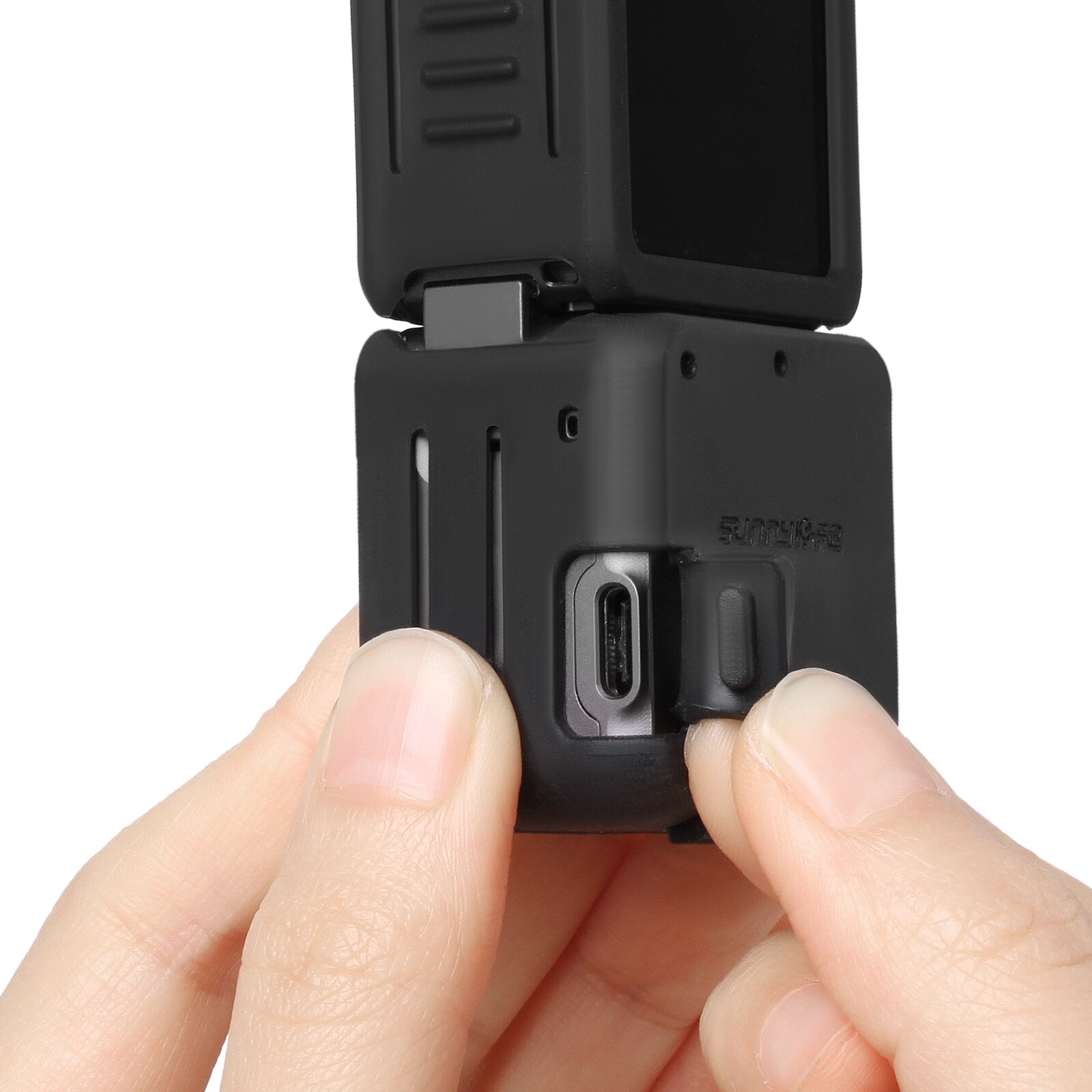Dji Action 2 Zachte Siliconen Beschermhoes Split-Type Bescherming Cover Voor Dji Osmo Action 2 Sport Camera Accessoires