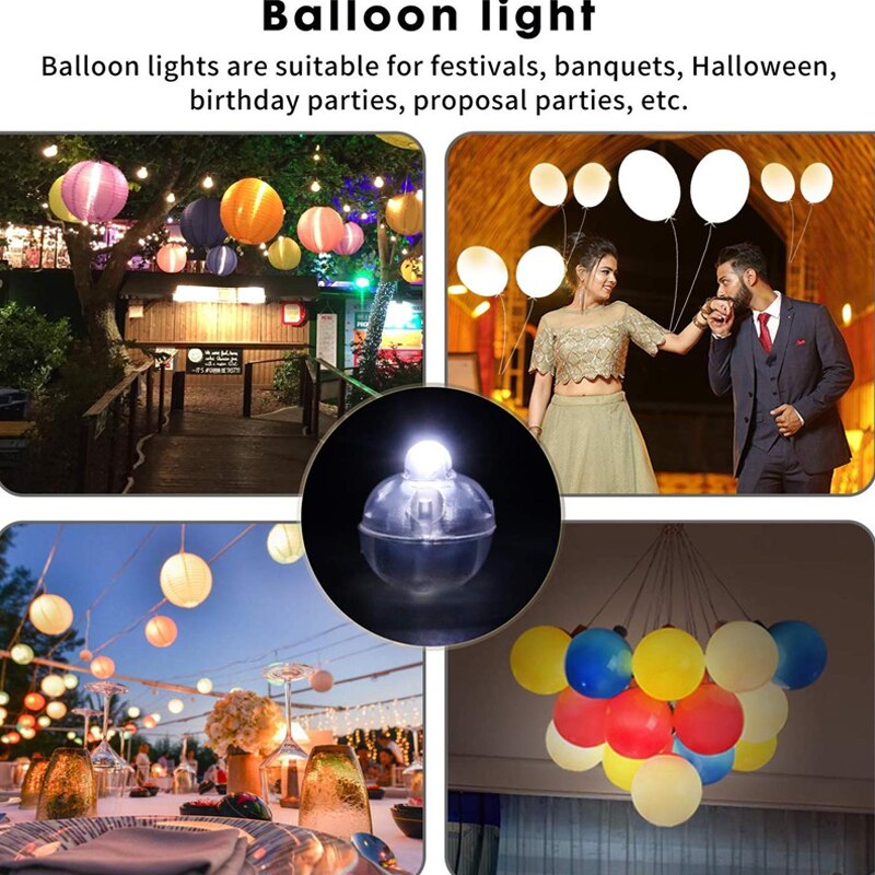 Led Ronde Flash Bal Lamp Kleurrijke Nachtlampje Ballon Licht Lange Standby-tijd Papieren Lantaarn Ballon Lamp Party Wedding Bar Decor