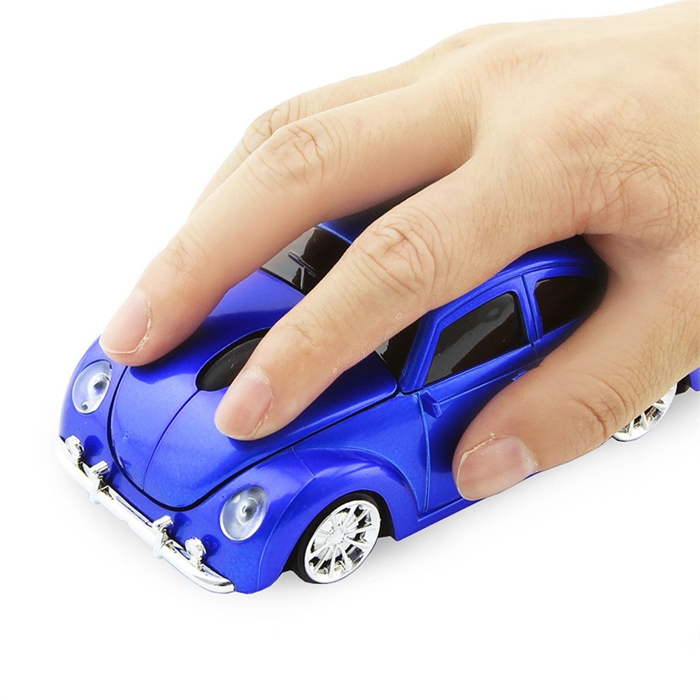 Lustige Auto bilden Ergonomische kabellos Maus mit Empfänger Für PC Laptop Spielen maus Mini Auto maus spiel maus 2,4 GHz
