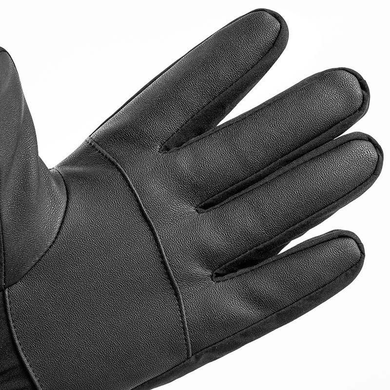 Bison denim vinter varme handsker til mænd berøringsskærm skridsikker vandtæt tykkere skiløb cykling udendørs sport varme handsker  s055