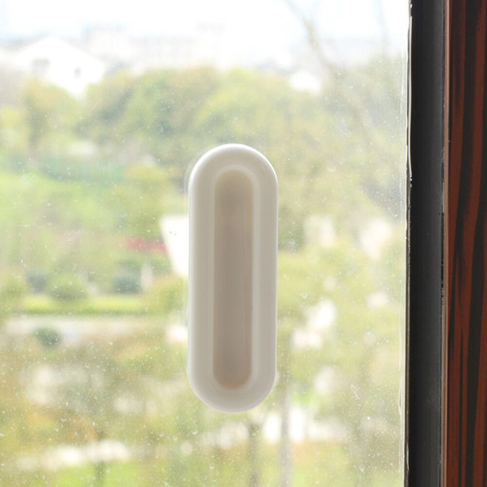 4pcs Paste the open sliding door handles for interior doors glass window cabinet drawer wardrobe Self-adhesive Handle Y